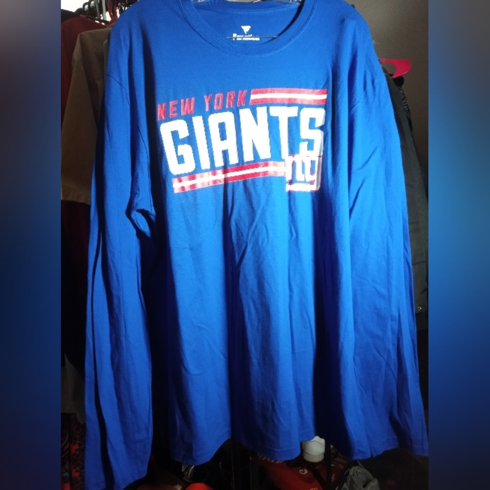MEN'S NEW YORK GIANTS FANATICS LONG SLEEVE TEE